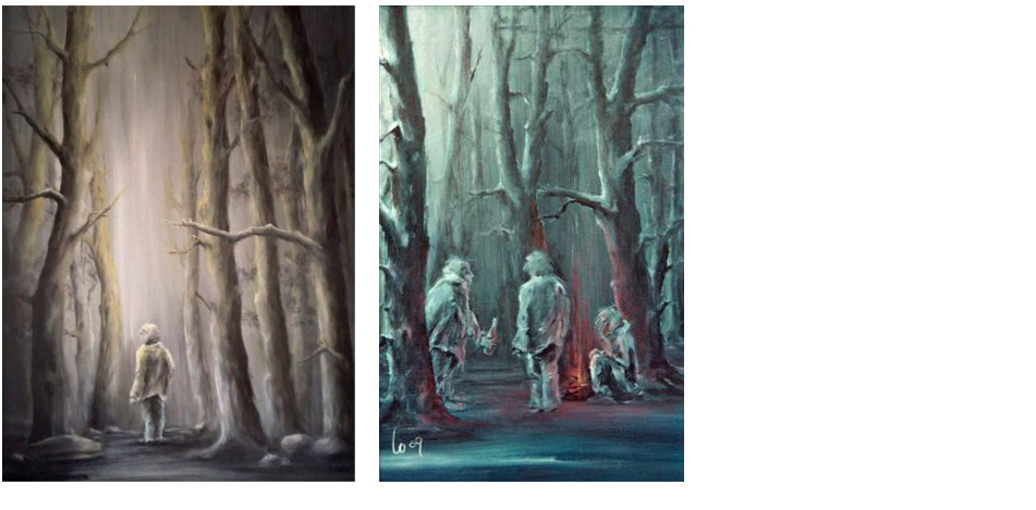 Kalte Nacht und heller Morgen